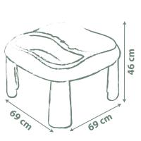 Stoleček Life na písek i vodu